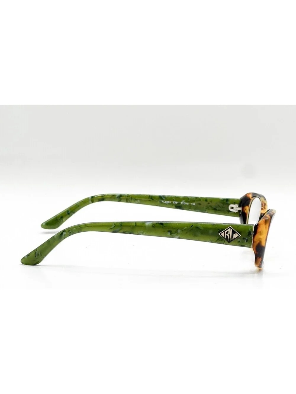 Ralph Lauren RL 6089 5351 Havana Rectangle Authentic Eyeglass Frames 53-15-135